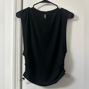 FP Movement Tempo Sport Mode UV protection Muscle Tank- Sold Out Online-Black